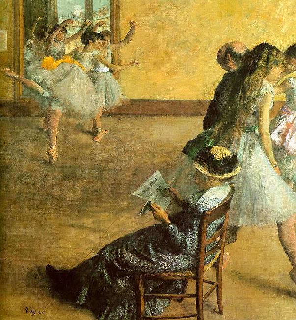 Edgar Degas Ballet Class China oil painting art